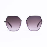 Irregular purple Sunglasses