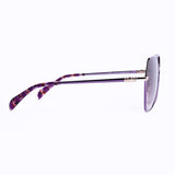 Irregular purple Sunglasses