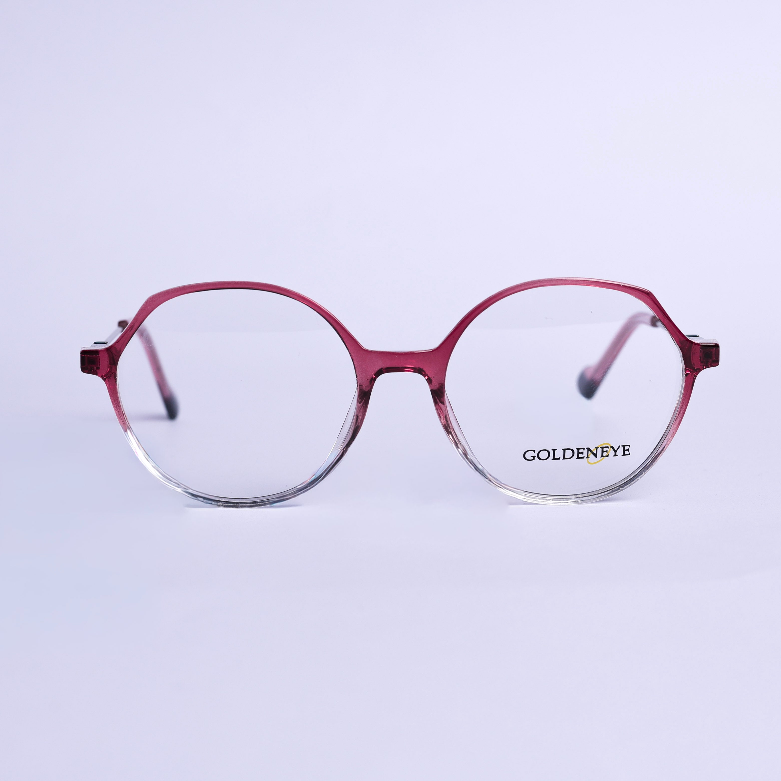 Round Pink Eyeglasses
