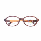 Oval Brown Eyeglasses