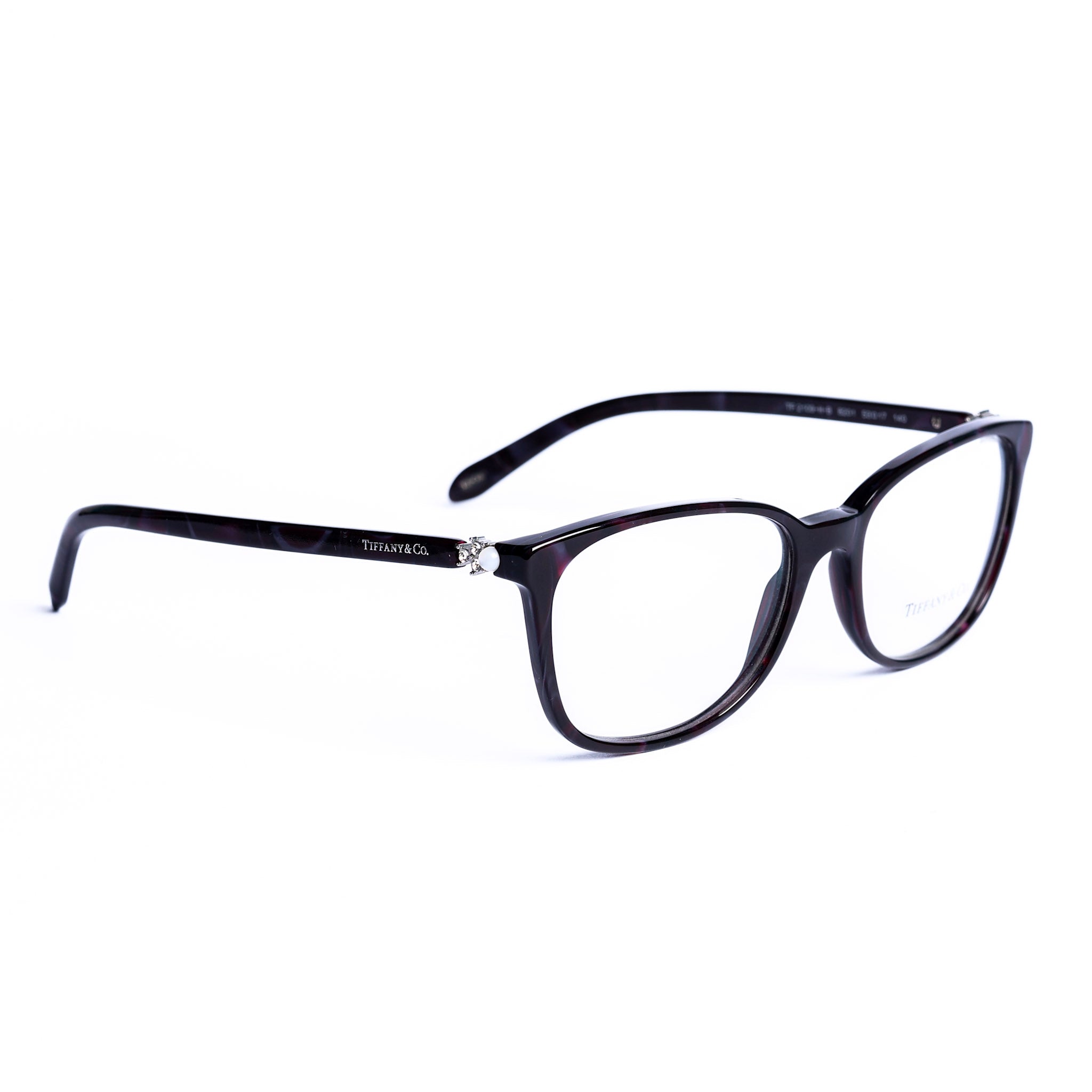 Square Red Shell Eyeglasses