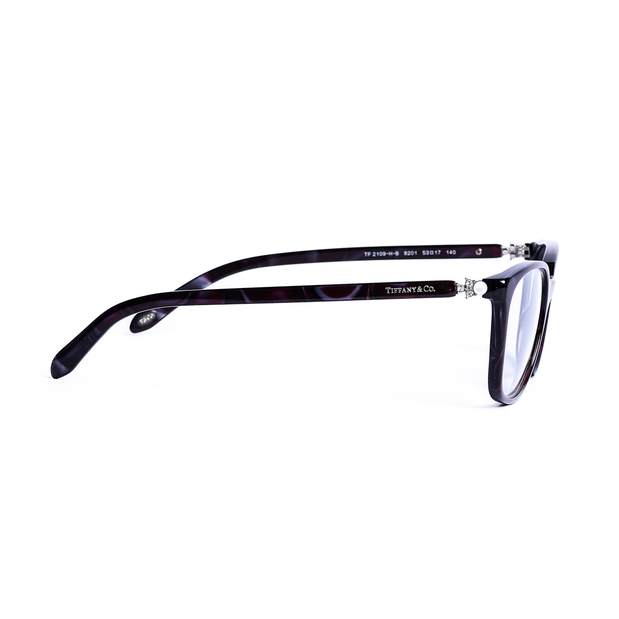 Square Red Shell Eyeglasses