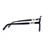 Square Black Eyeglasses