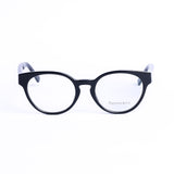 Oval Black Eyeglasses