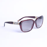 Square Opal Red Sunglasses