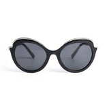 Round Black Sunglasses