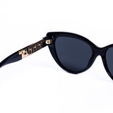 Cat Eye Black Sunglasses