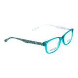 Square Green Eyeglasses