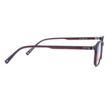 Square Dark Brown Eyeglasses
