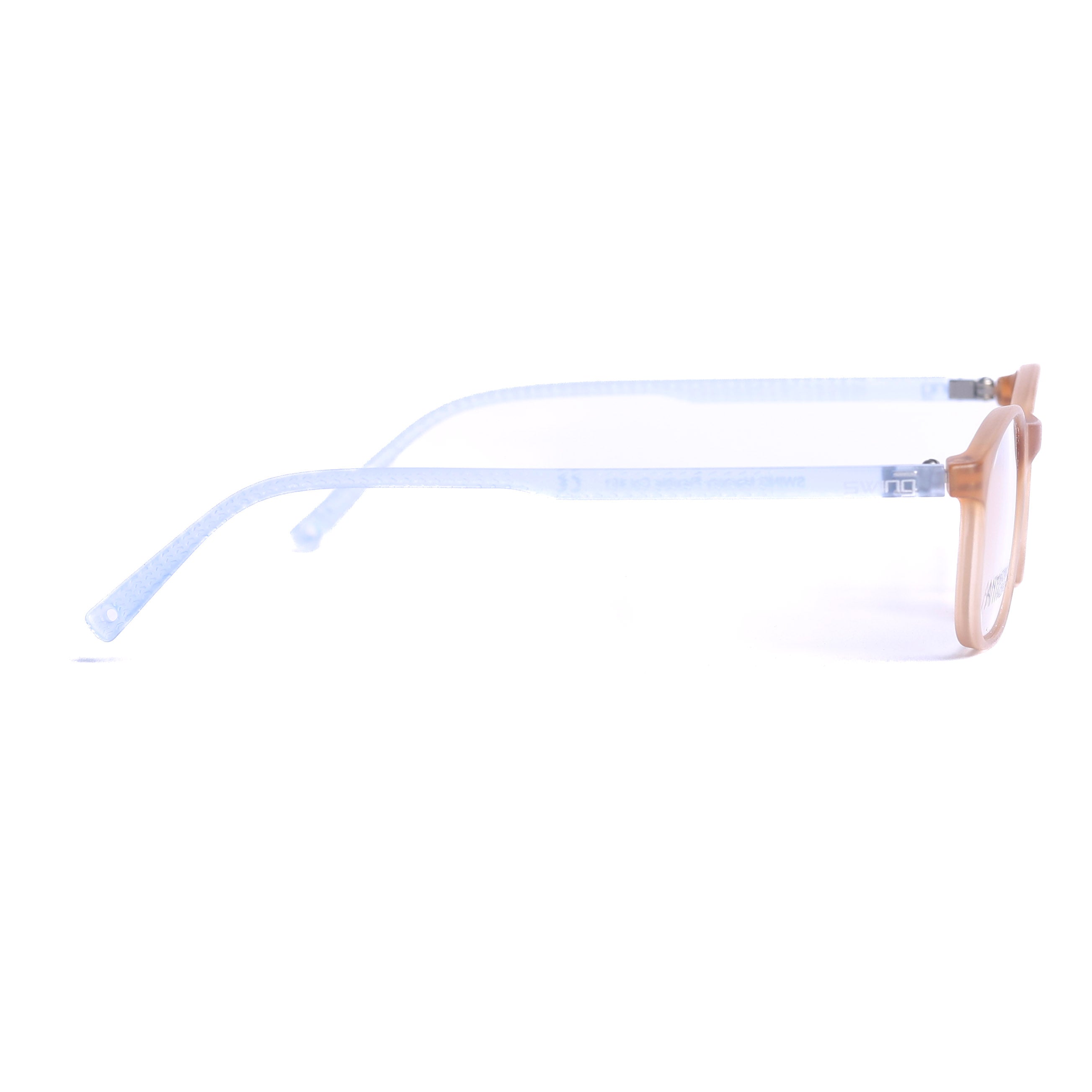 Square Beige Eyeglasses