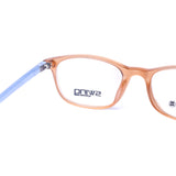 Square Beige Eyeglasses