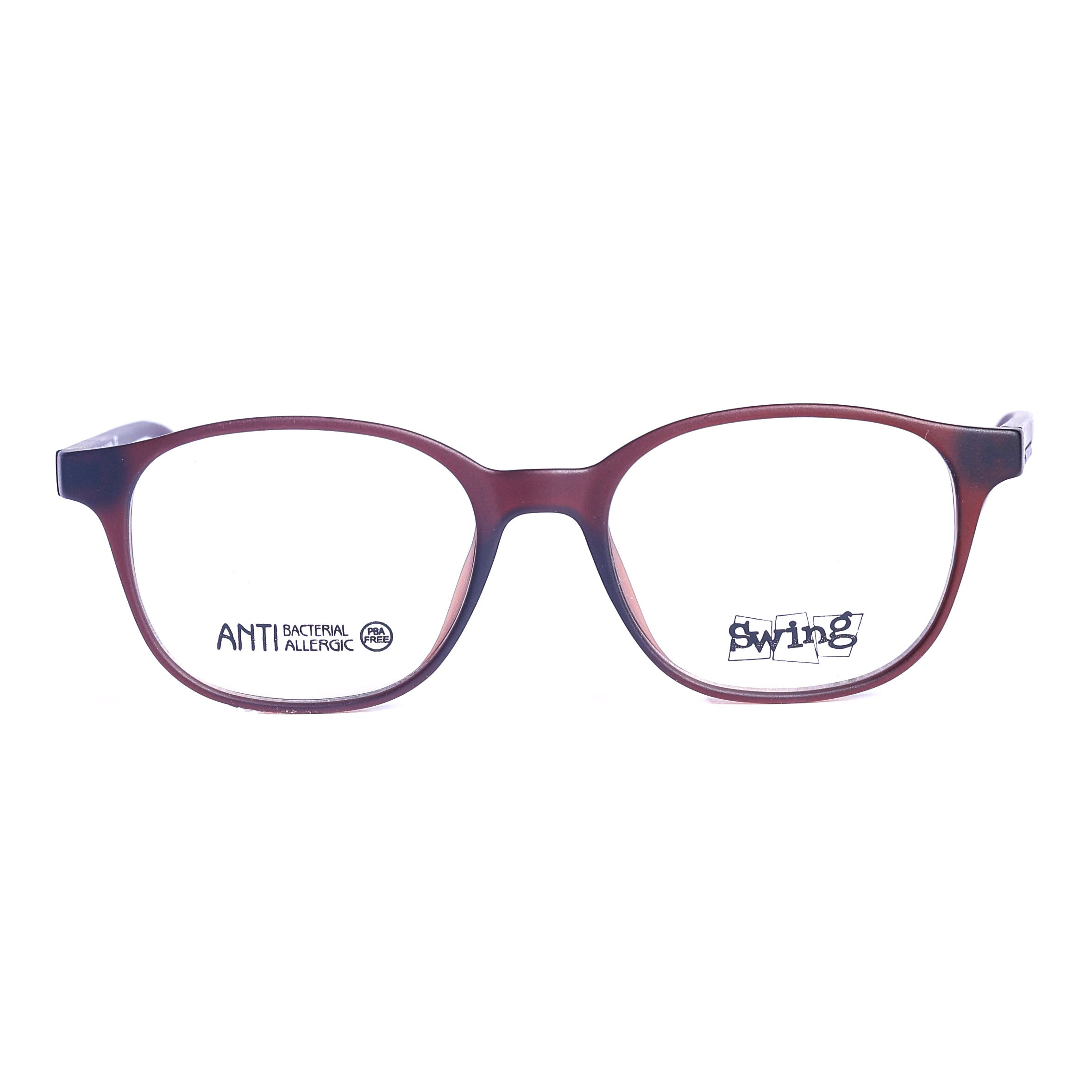 Square Brown Eyeglasses