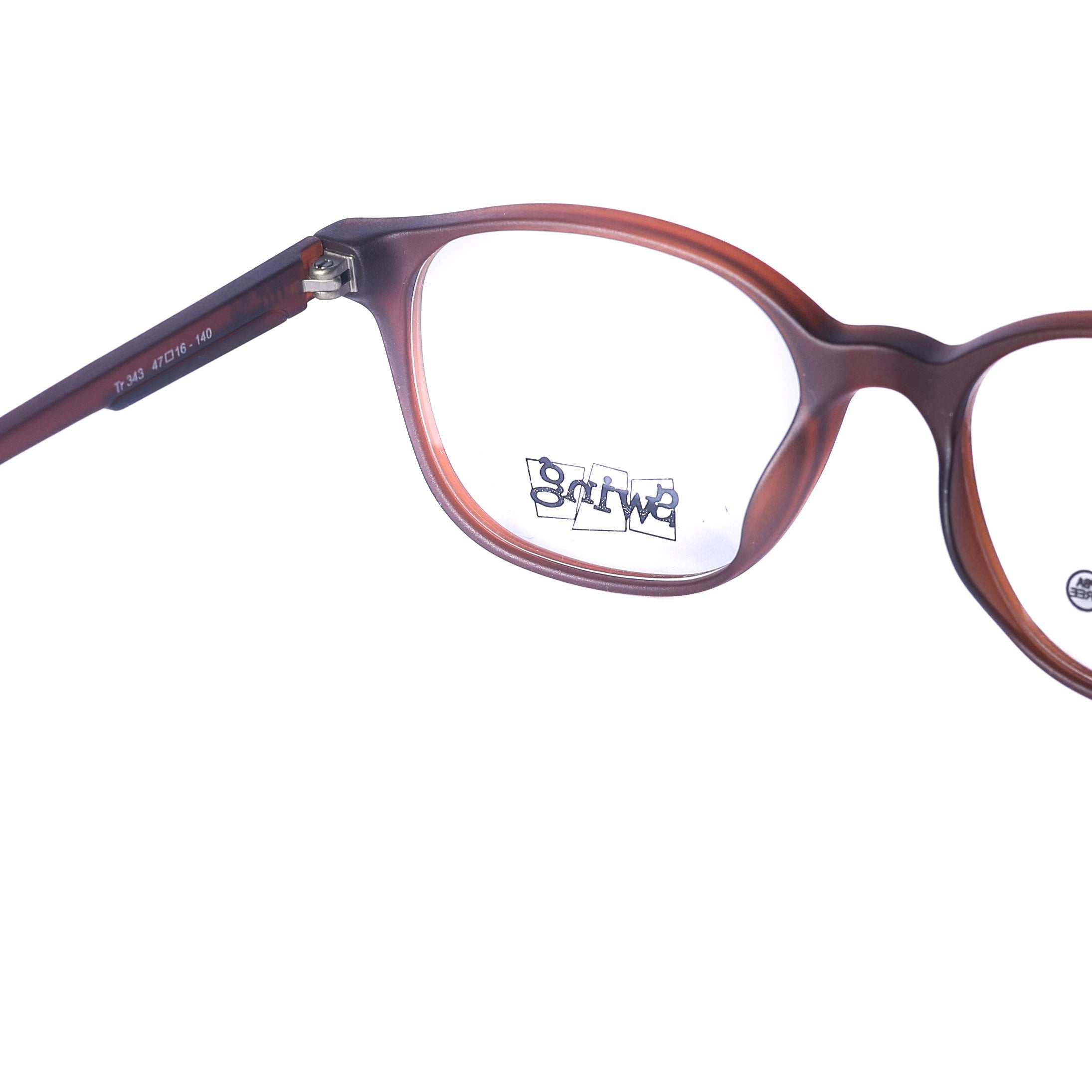 Square Brown Eyeglasses