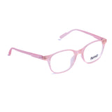 Round Beige Eyeglasses