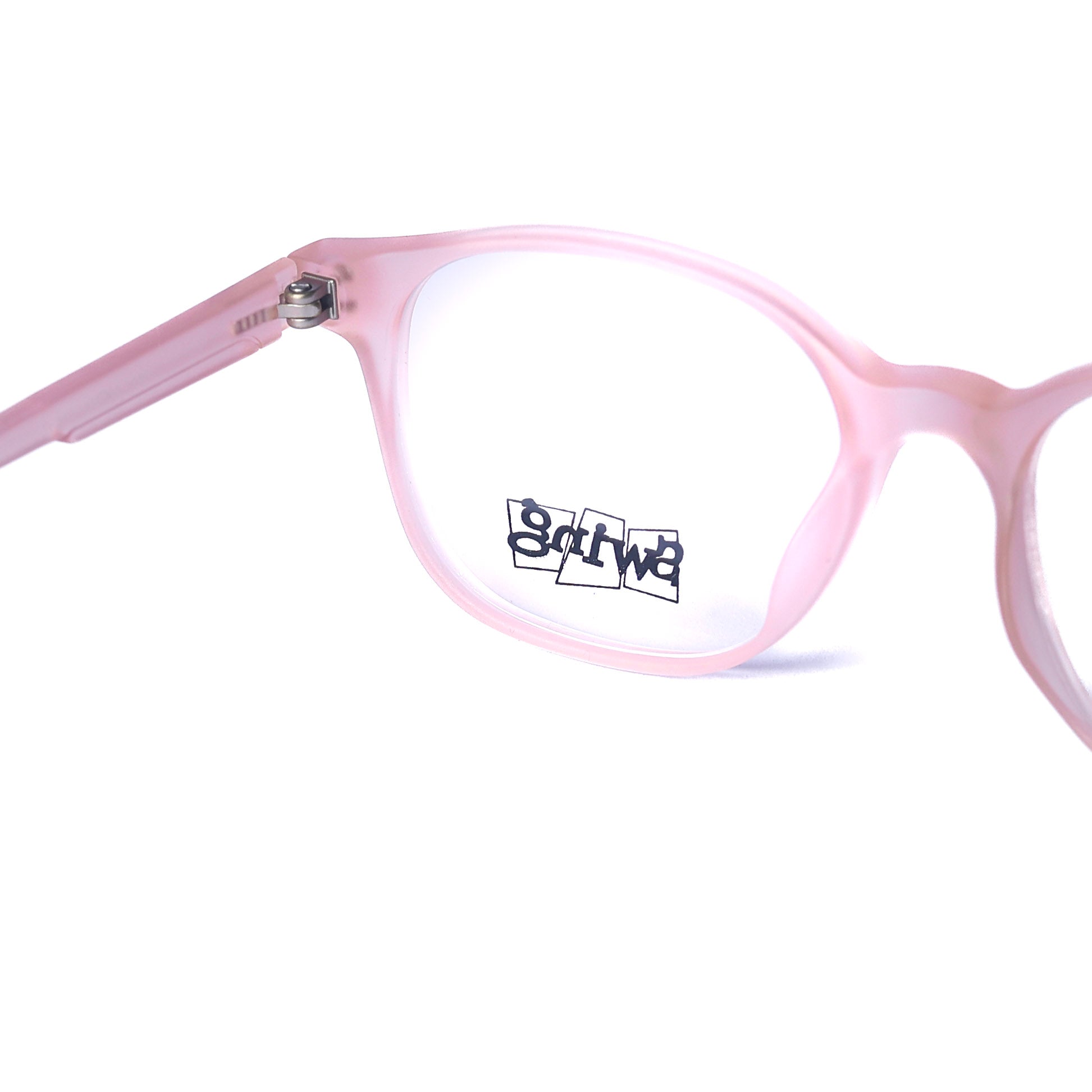 Round Beige Eyeglasses