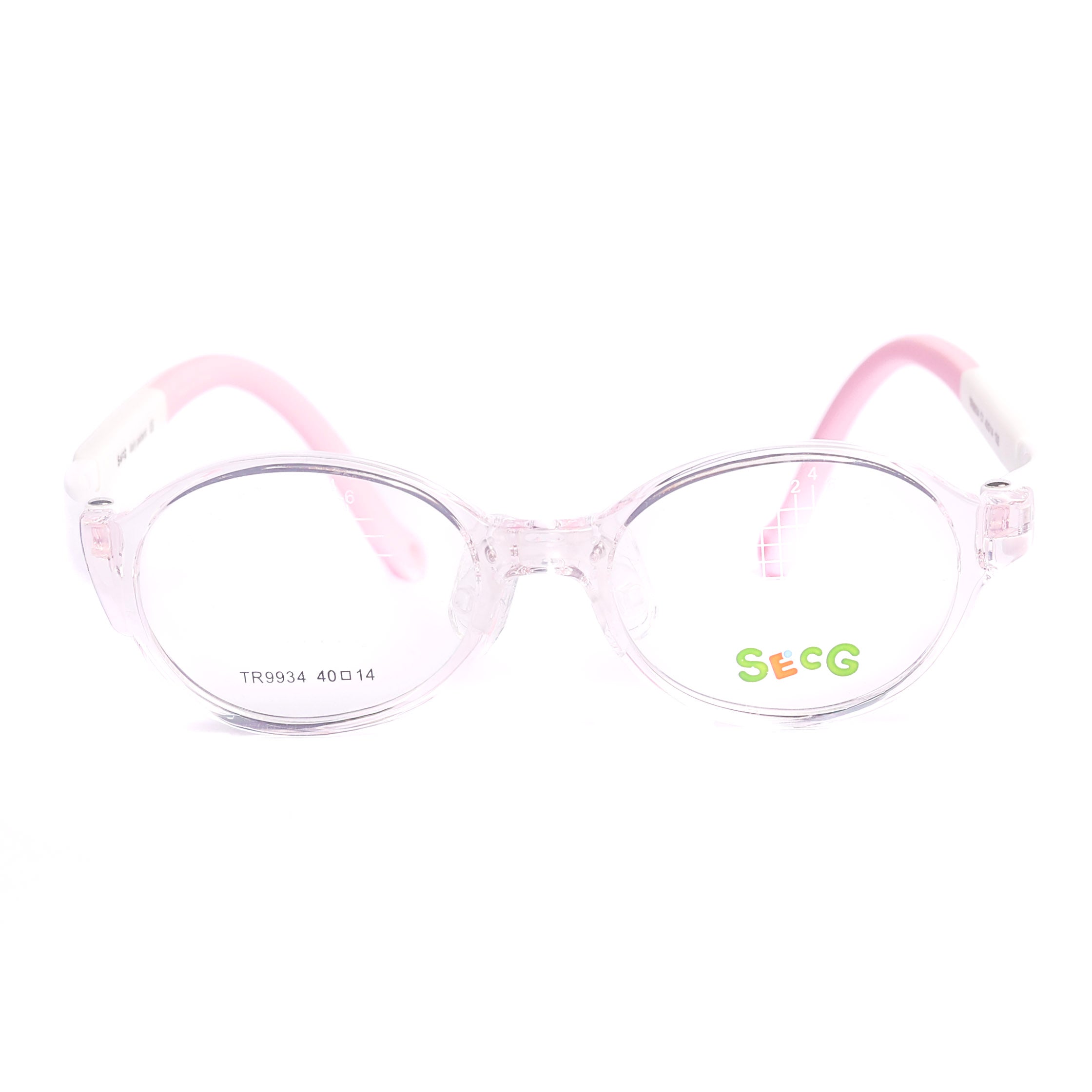 Kids Oval Trans Eyeglasses