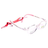 Kids Oval Trans Eyeglasses