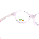 Kids Oval Trans Eyeglasses