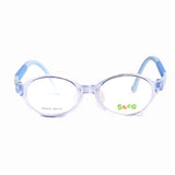 Kids Oval Trans Eyeglasses