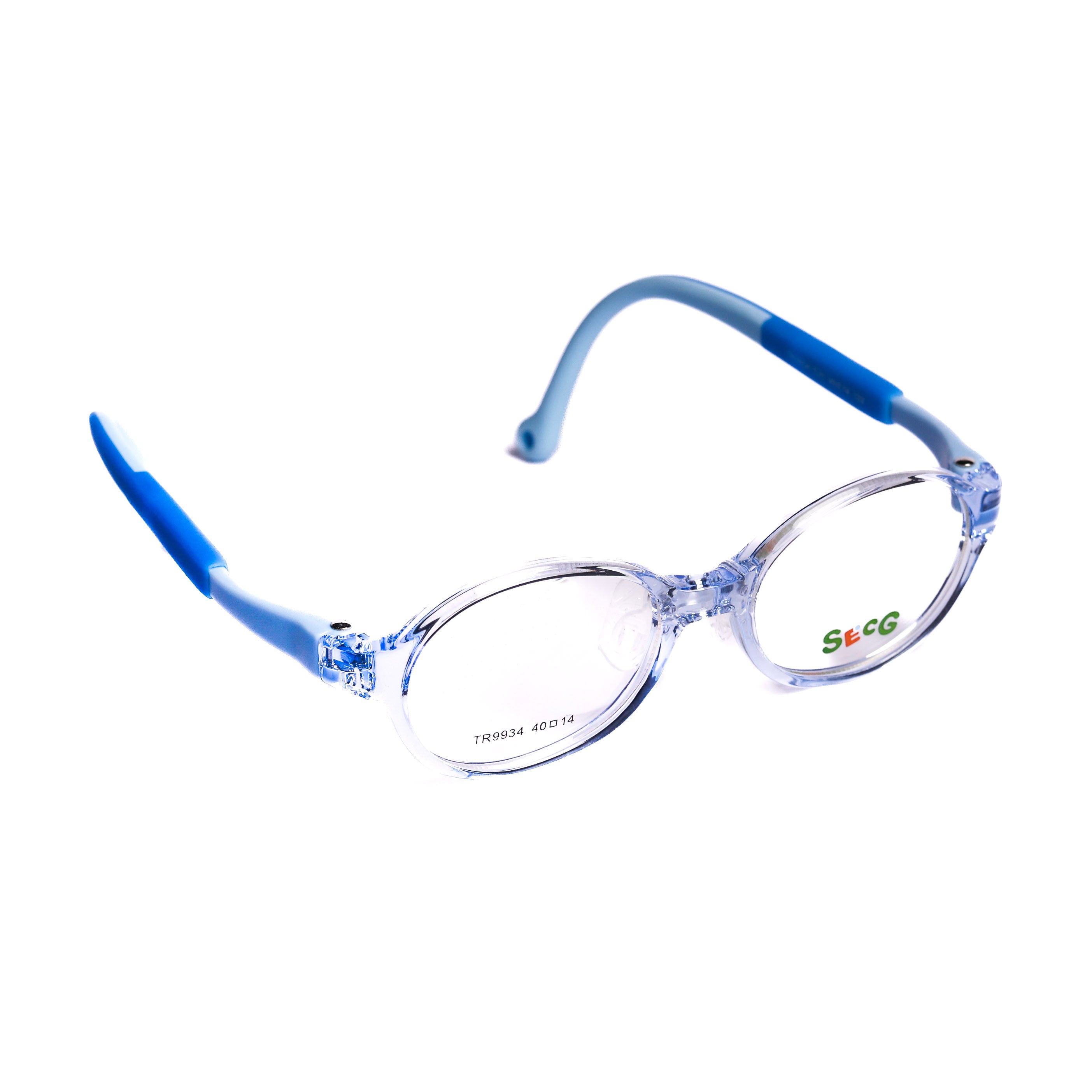 Kids Oval Trans Eyeglasses