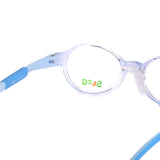 Kids Oval Trans Eyeglasses