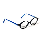 Kids Round Blue Eyeglasses