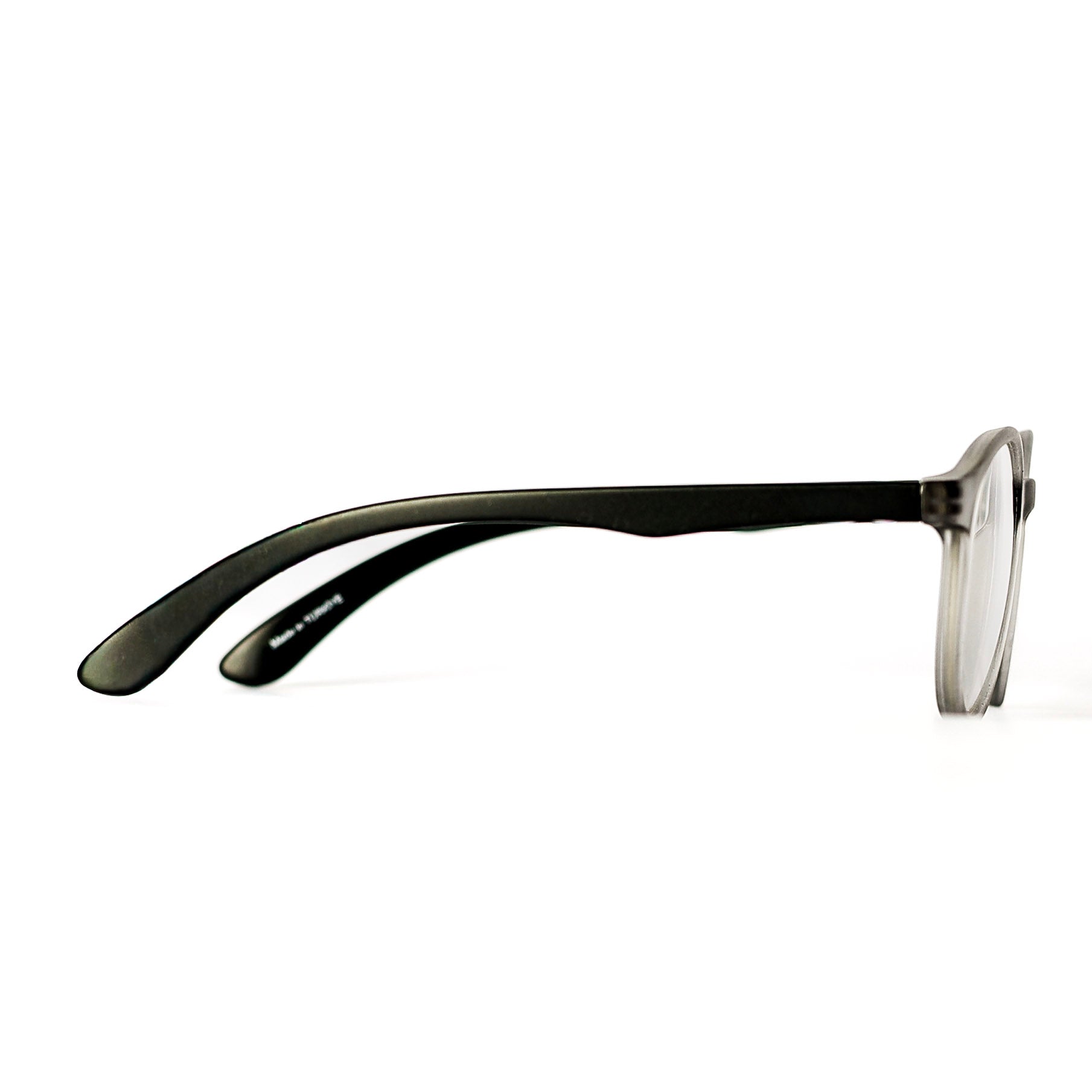 Kids Round Gray Eyeglasses