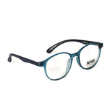 Kids Round Blue Eyeglasses