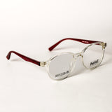 Kids Round Transparent Eyeglasses