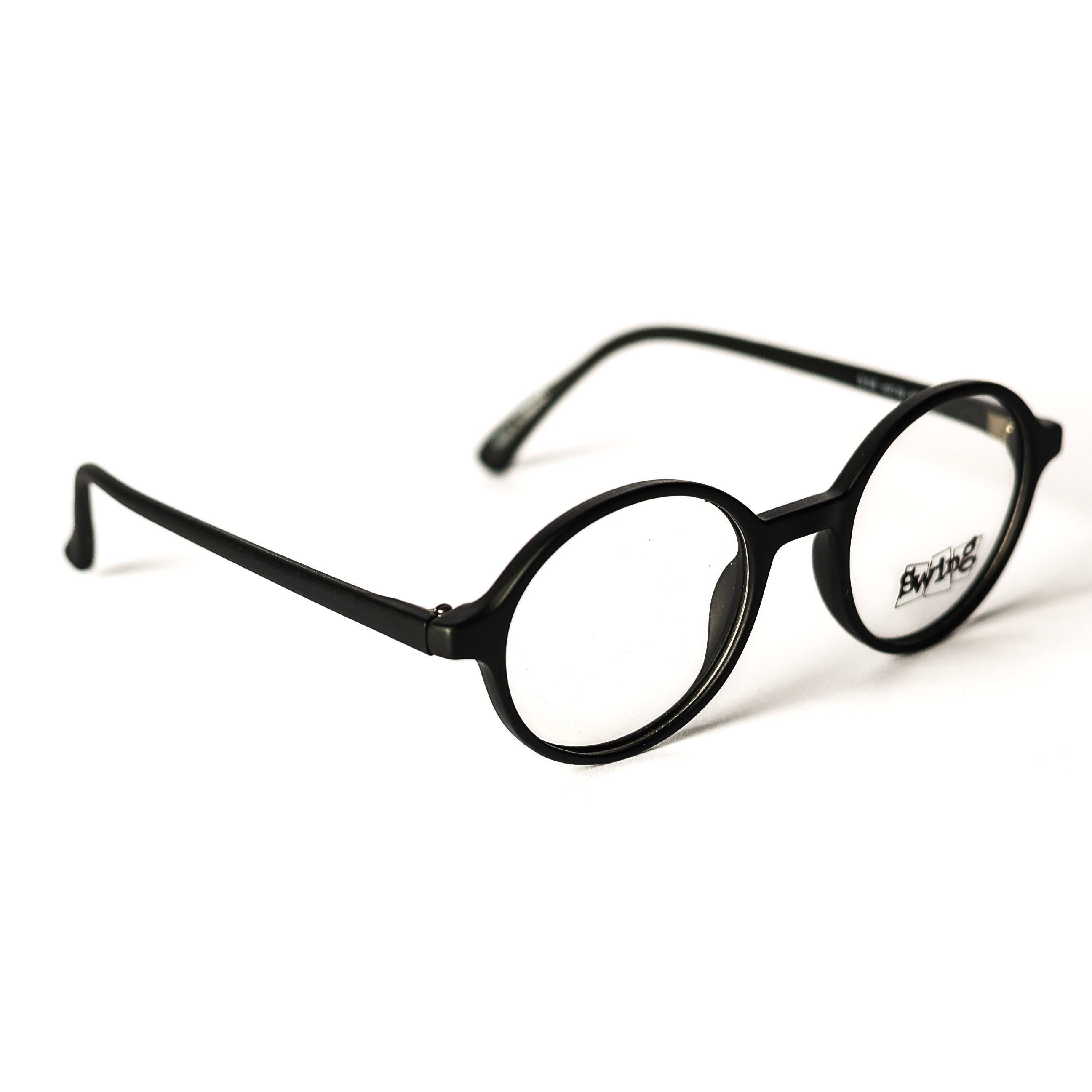 Kids Round Matte Black- Eyeglasses