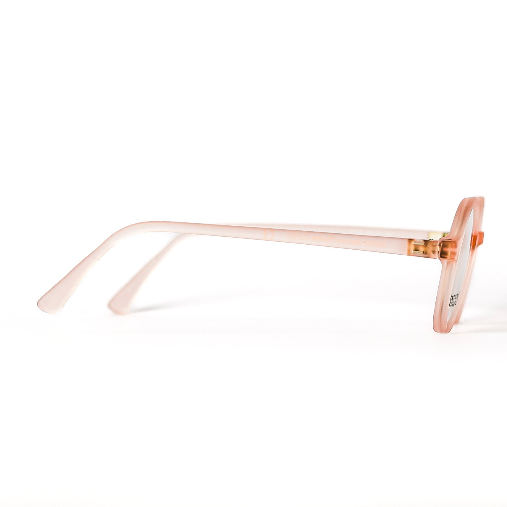 Kids Round Orange Eyeglasses
