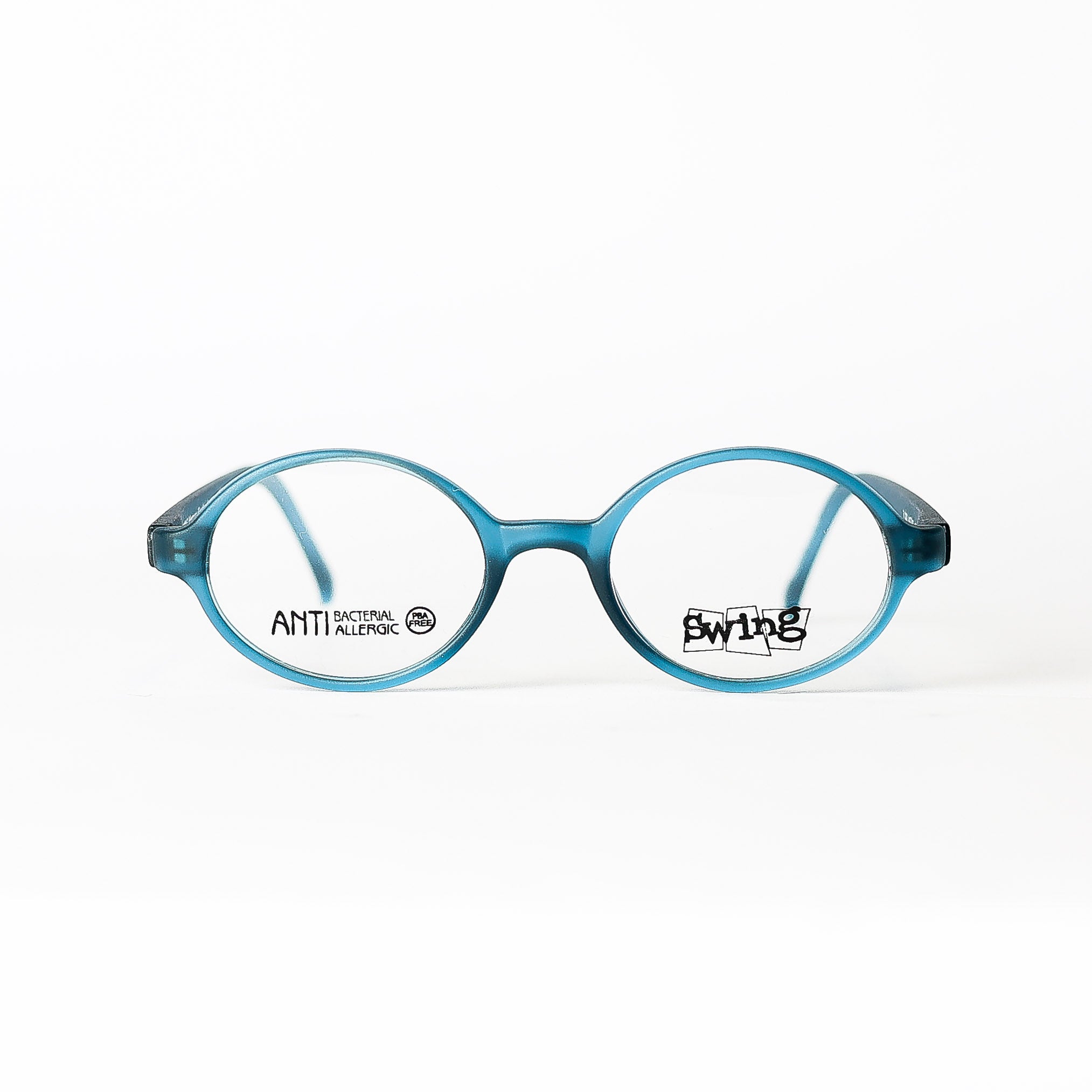 Kids Oval Matte Blue - Eyeglasses