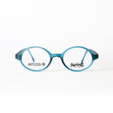 Kids Oval Matte Blue - Eyeglasses