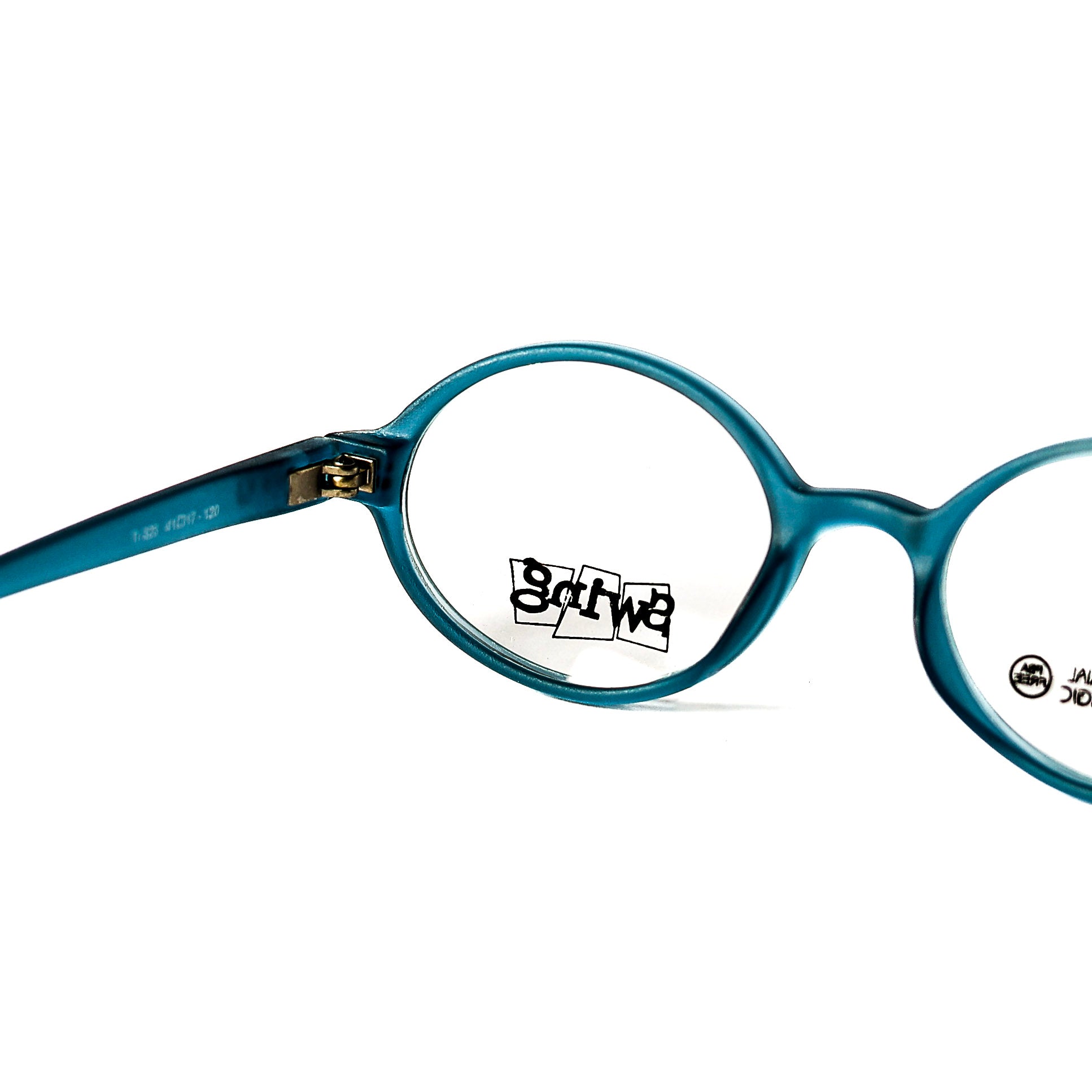 Kids Oval Matte Blue - Eyeglasses