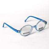 Kids Oval Matte Blue- Eyeglasses
