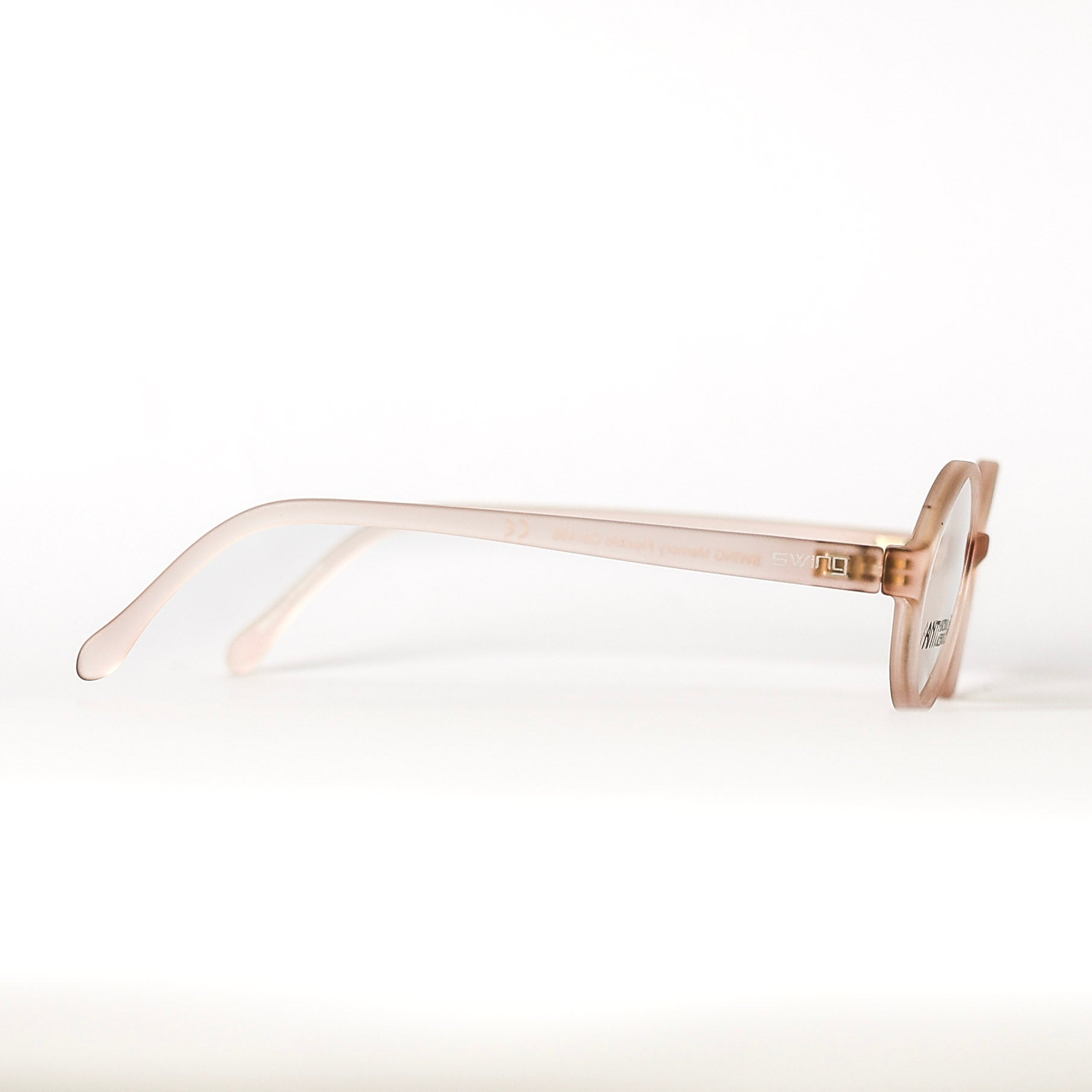 Kids Oval Matte Muted Pink- Eyeglasses