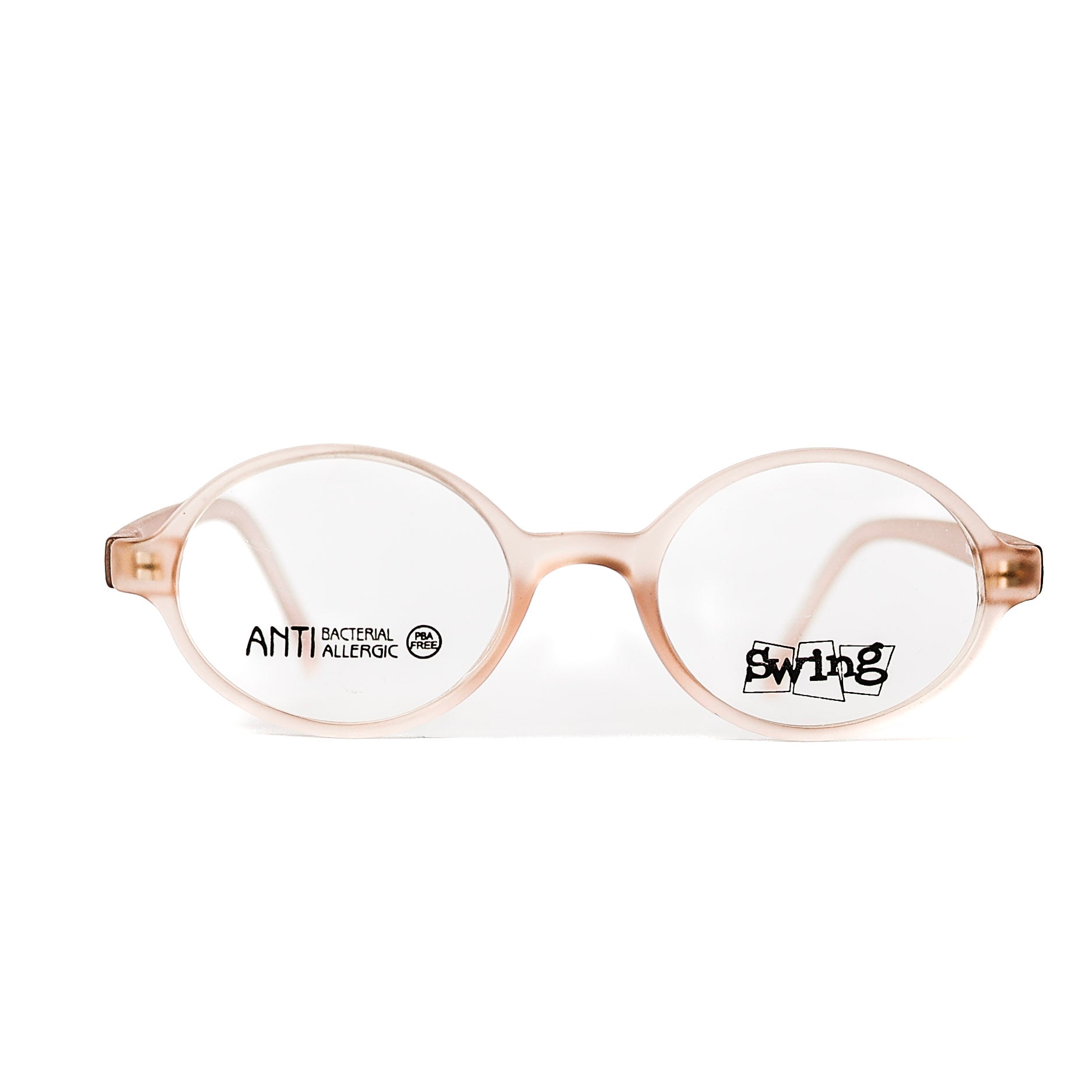 Kids Oval Matte Muted Pink- Eyeglasses