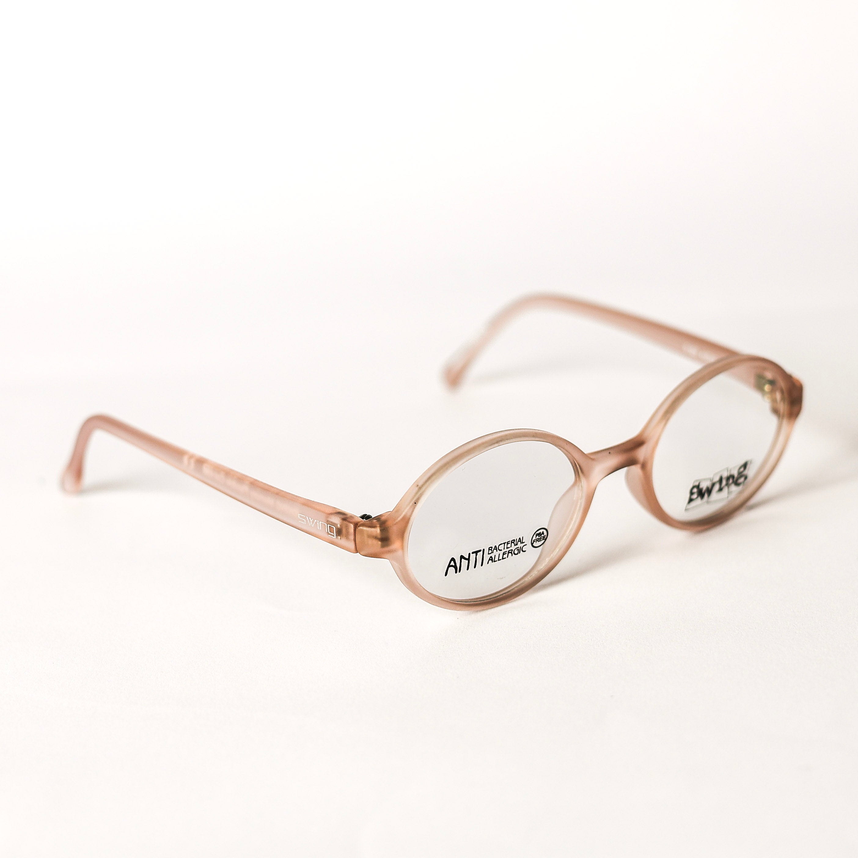 Kids Oval Matte Muted Pink- Eyeglasses