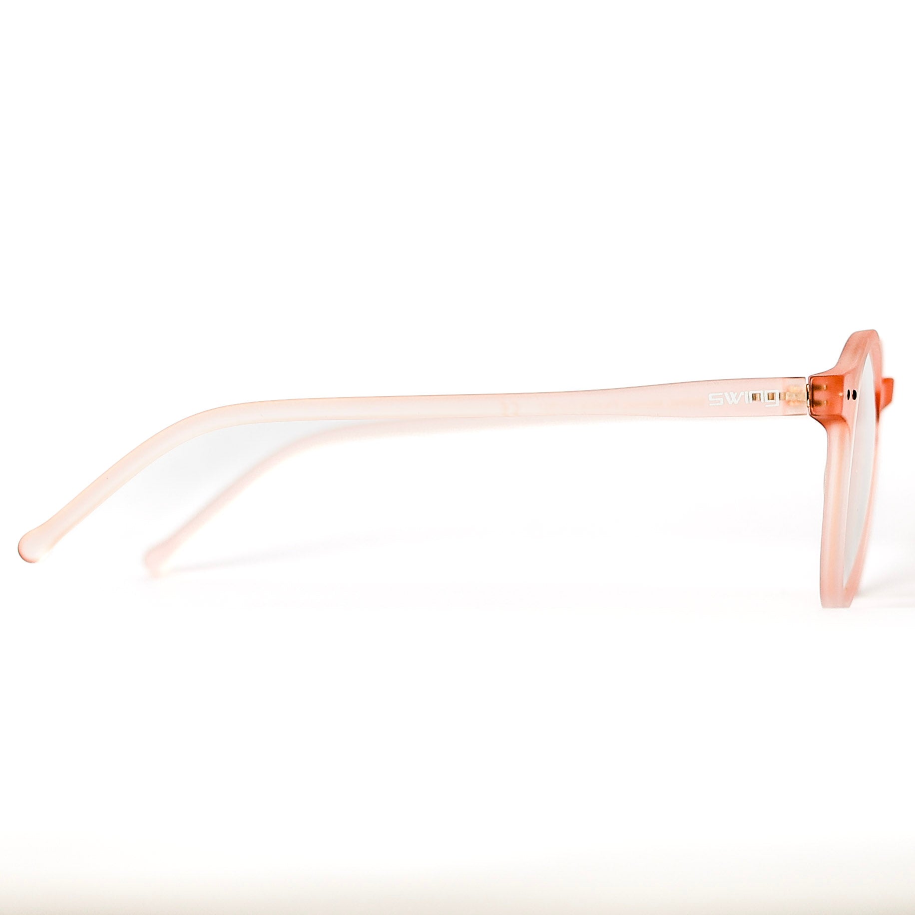 Kids Round Orange Eyeglasses