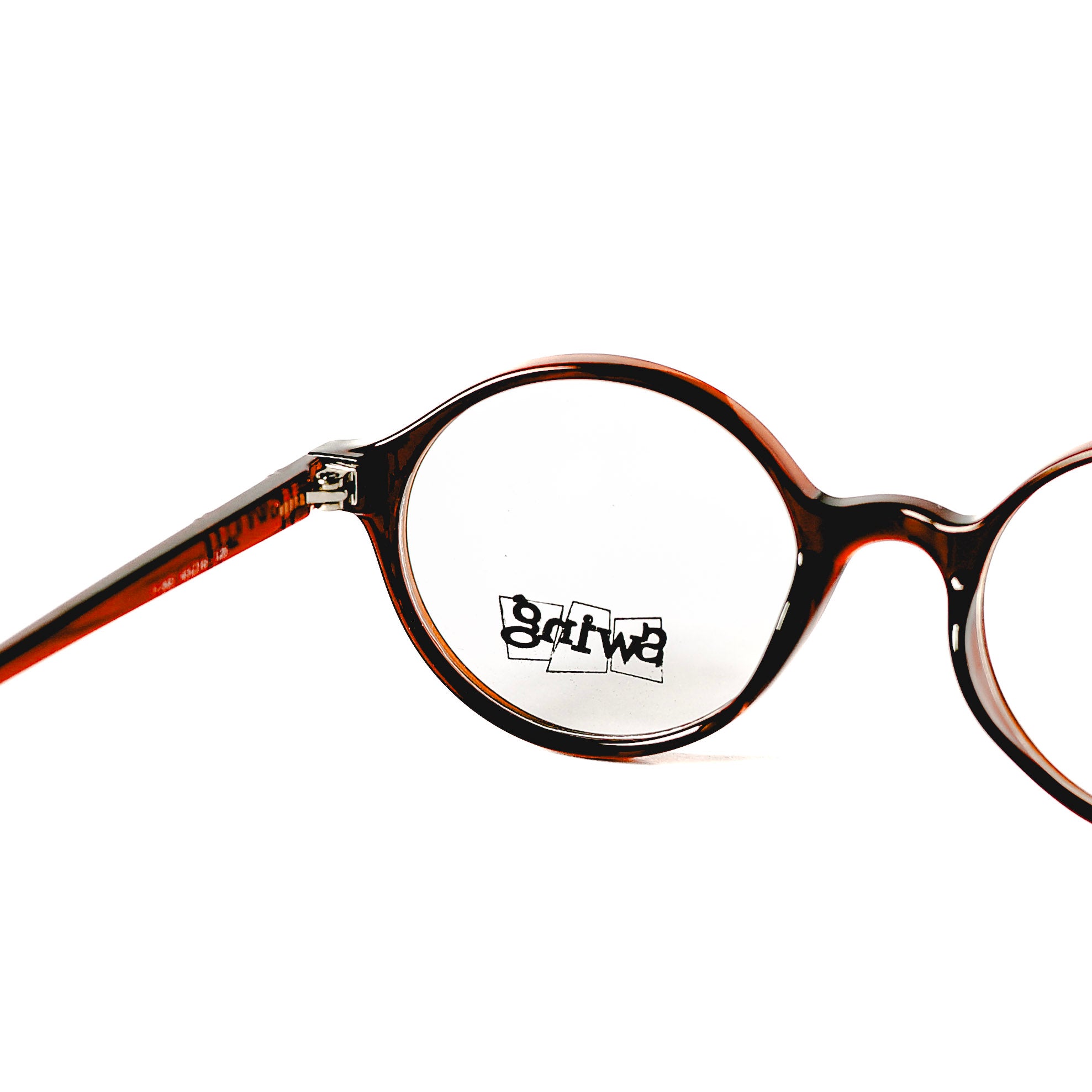 Kids Round Brown Eyeglasses