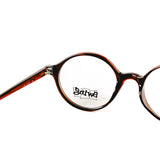 Kids Round Brown Eyeglasses