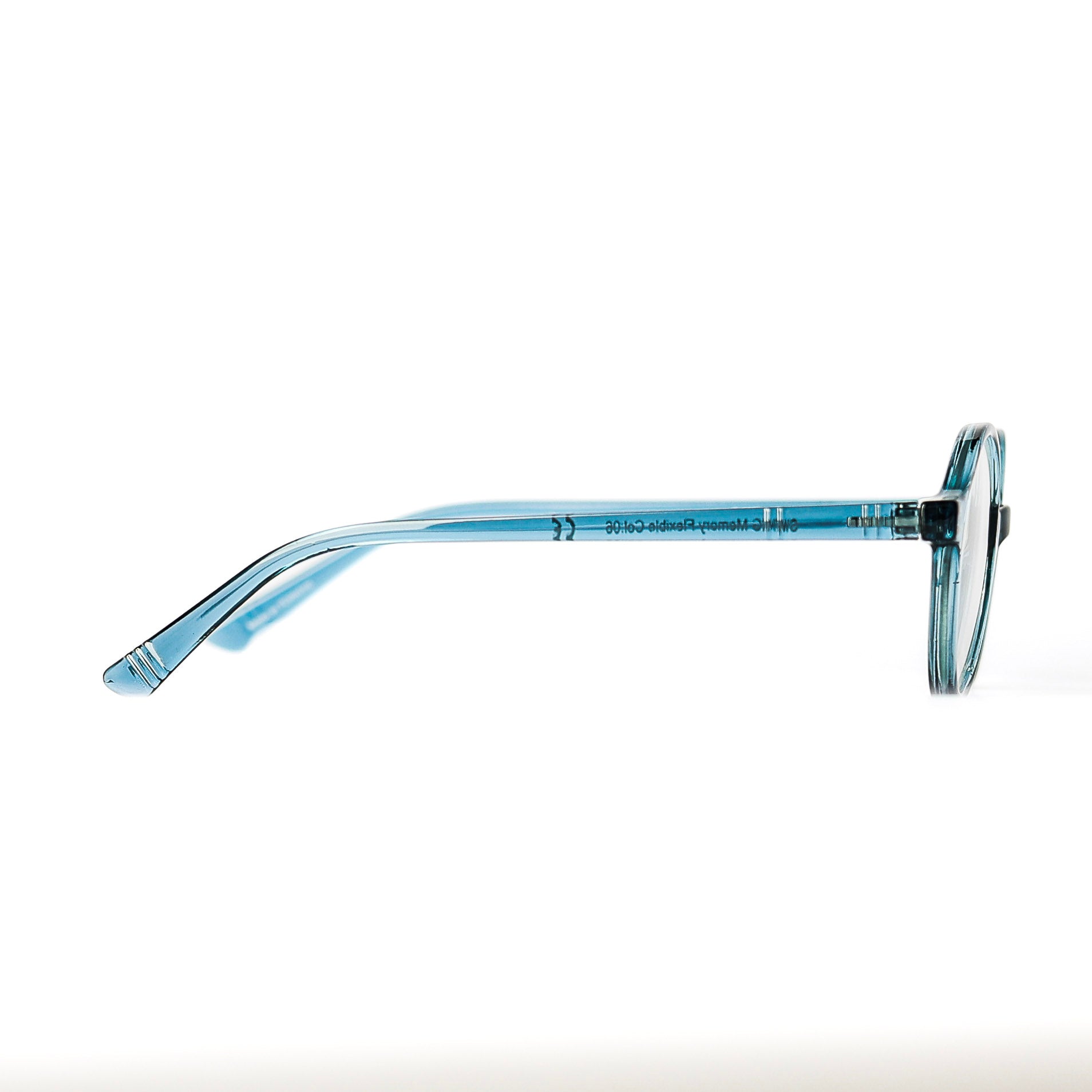 Kids Round  Blue Eyeglasses
