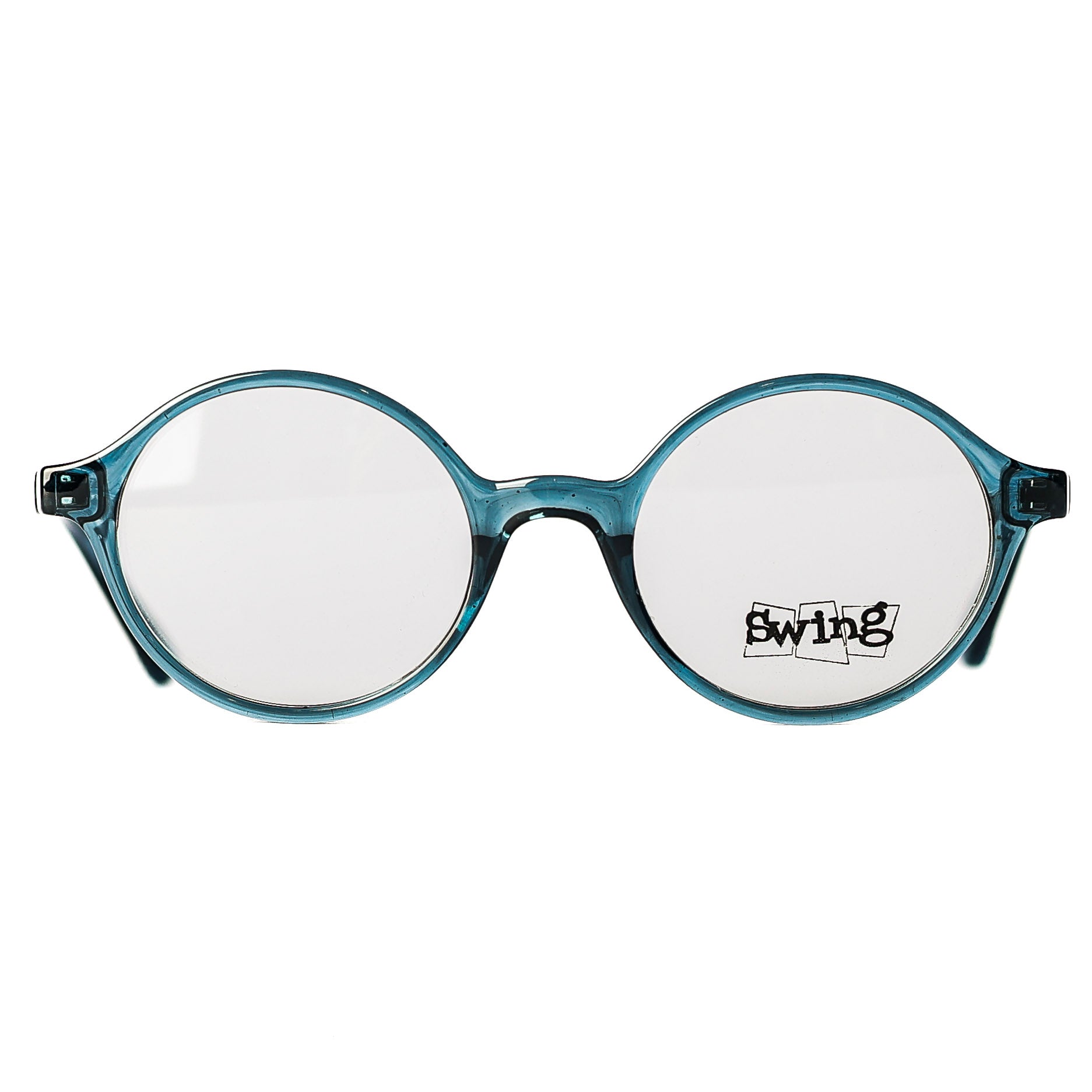 Kids Round  Blue Eyeglasses