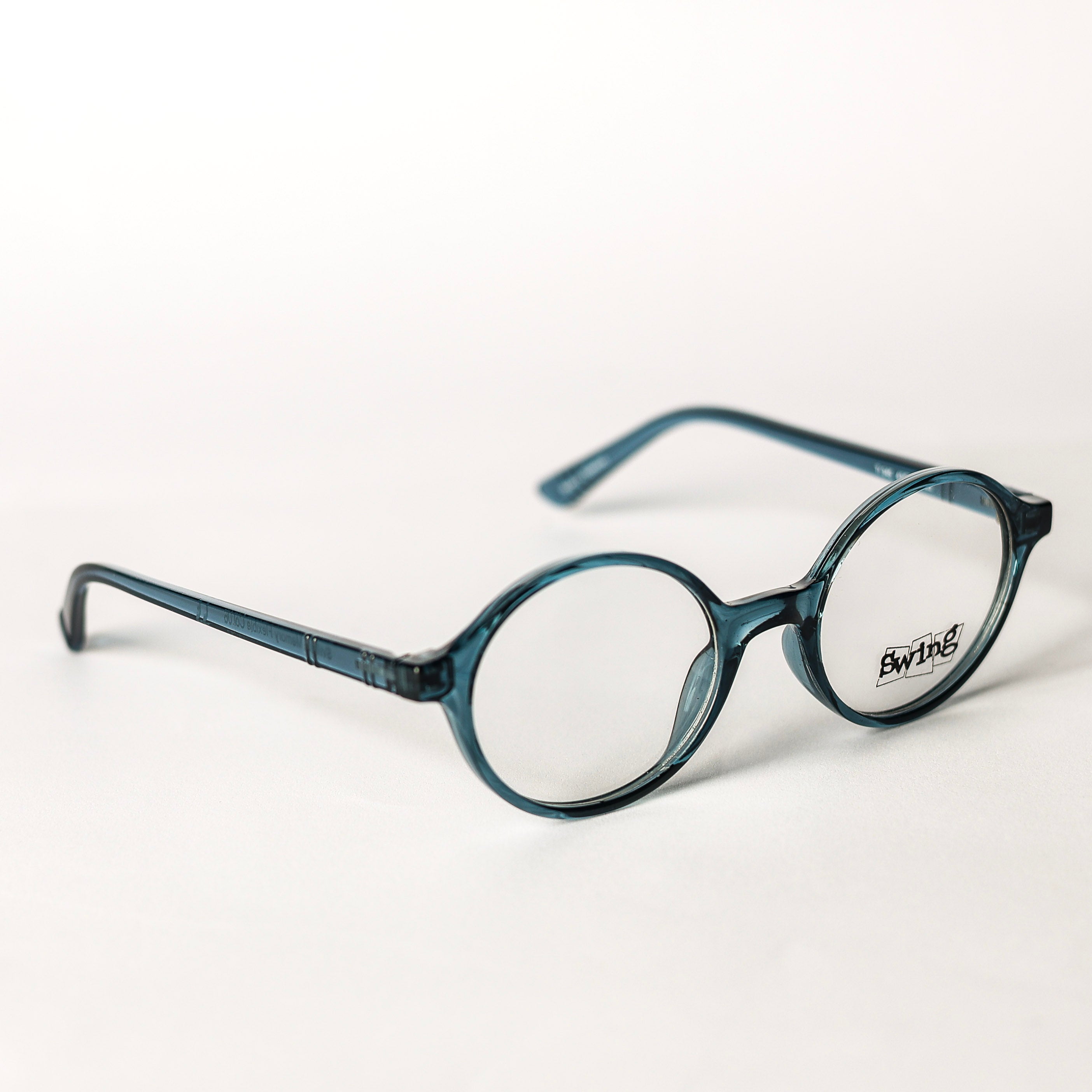 Kids Round  Blue Eyeglasses