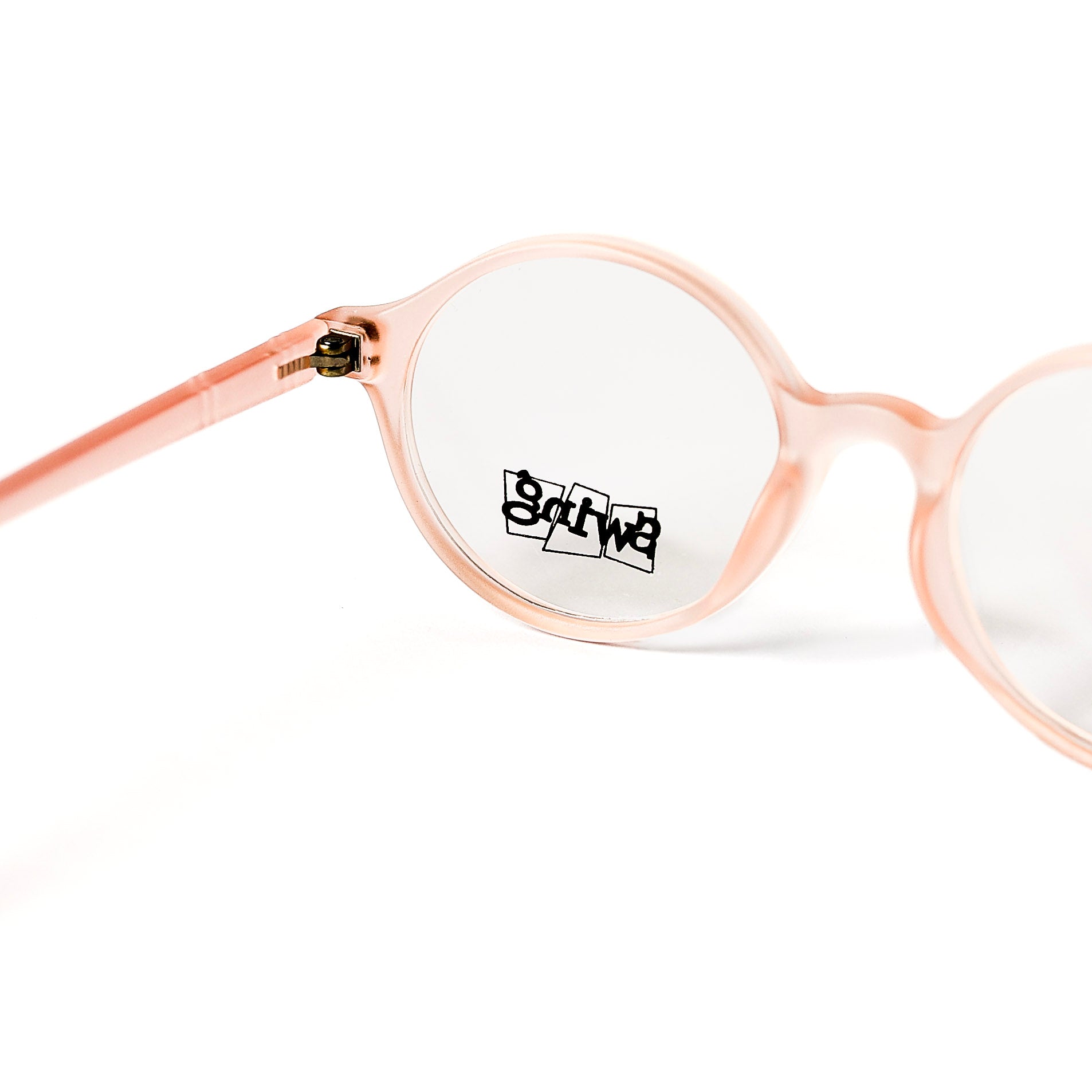 Kids Round Orange- Eyeglasses