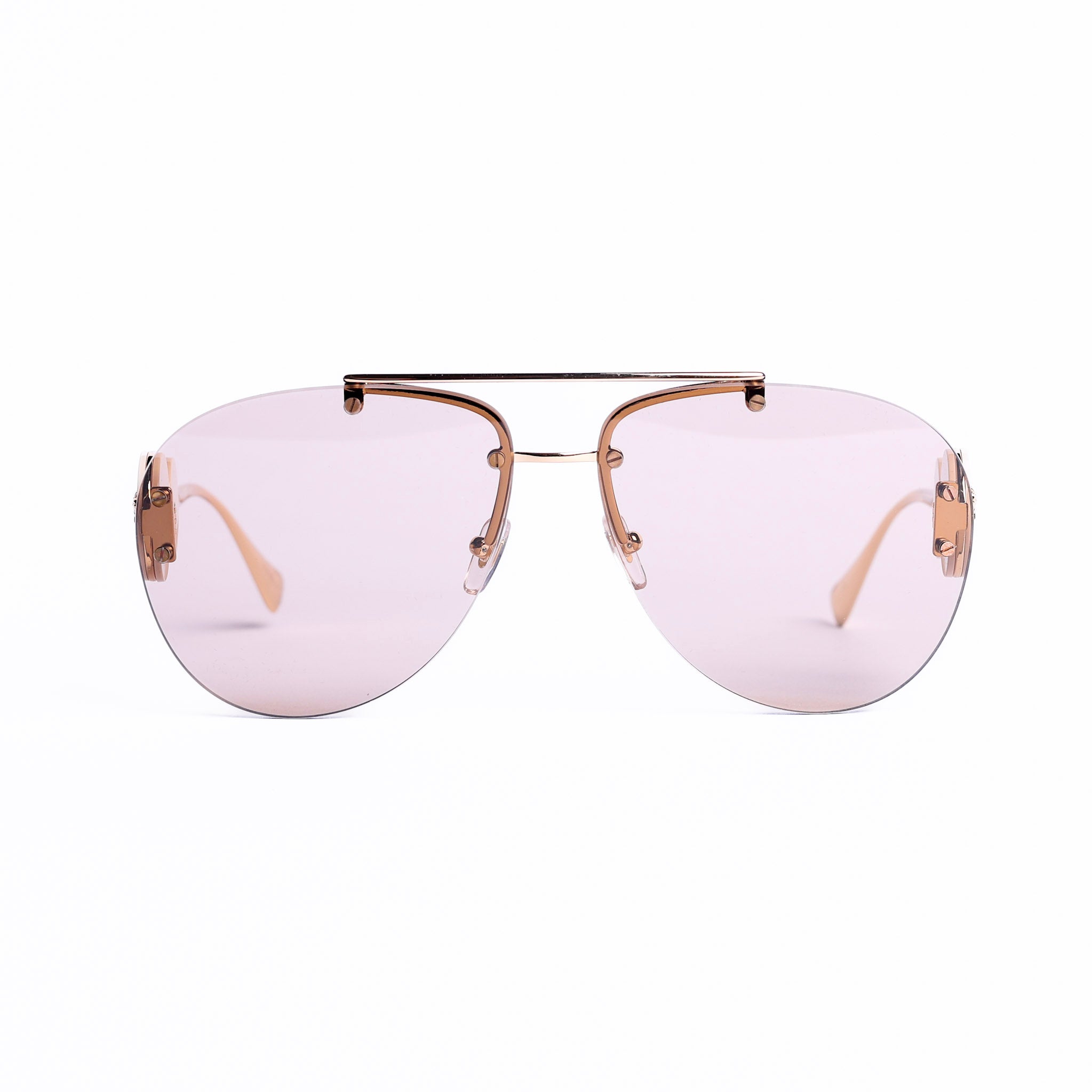 Gold Pilot Sunglasses