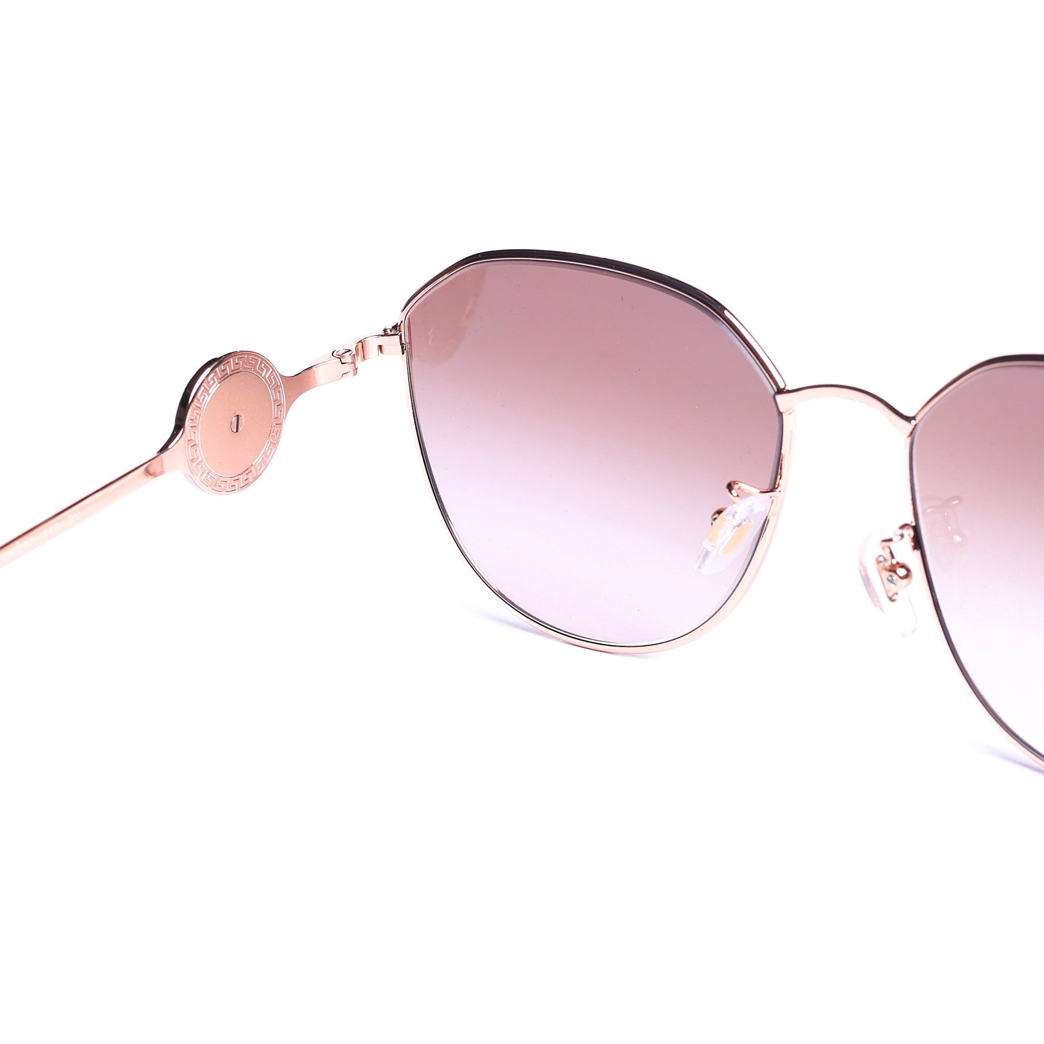 Irregular Rose Gold Sunglasses