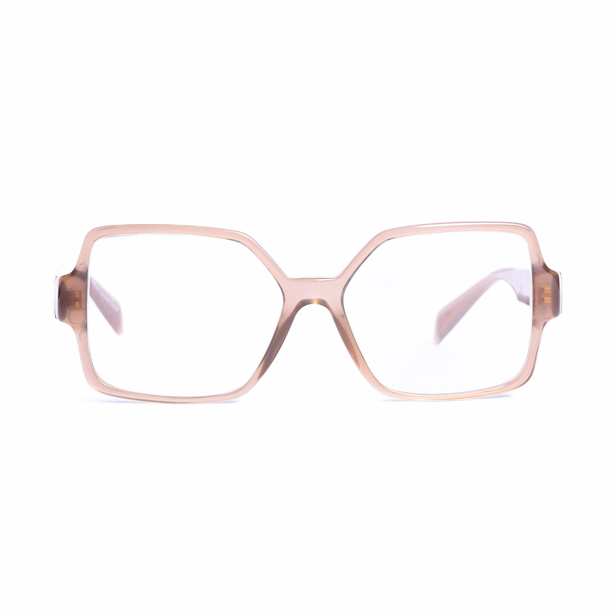 Square Brown Eyeglasses