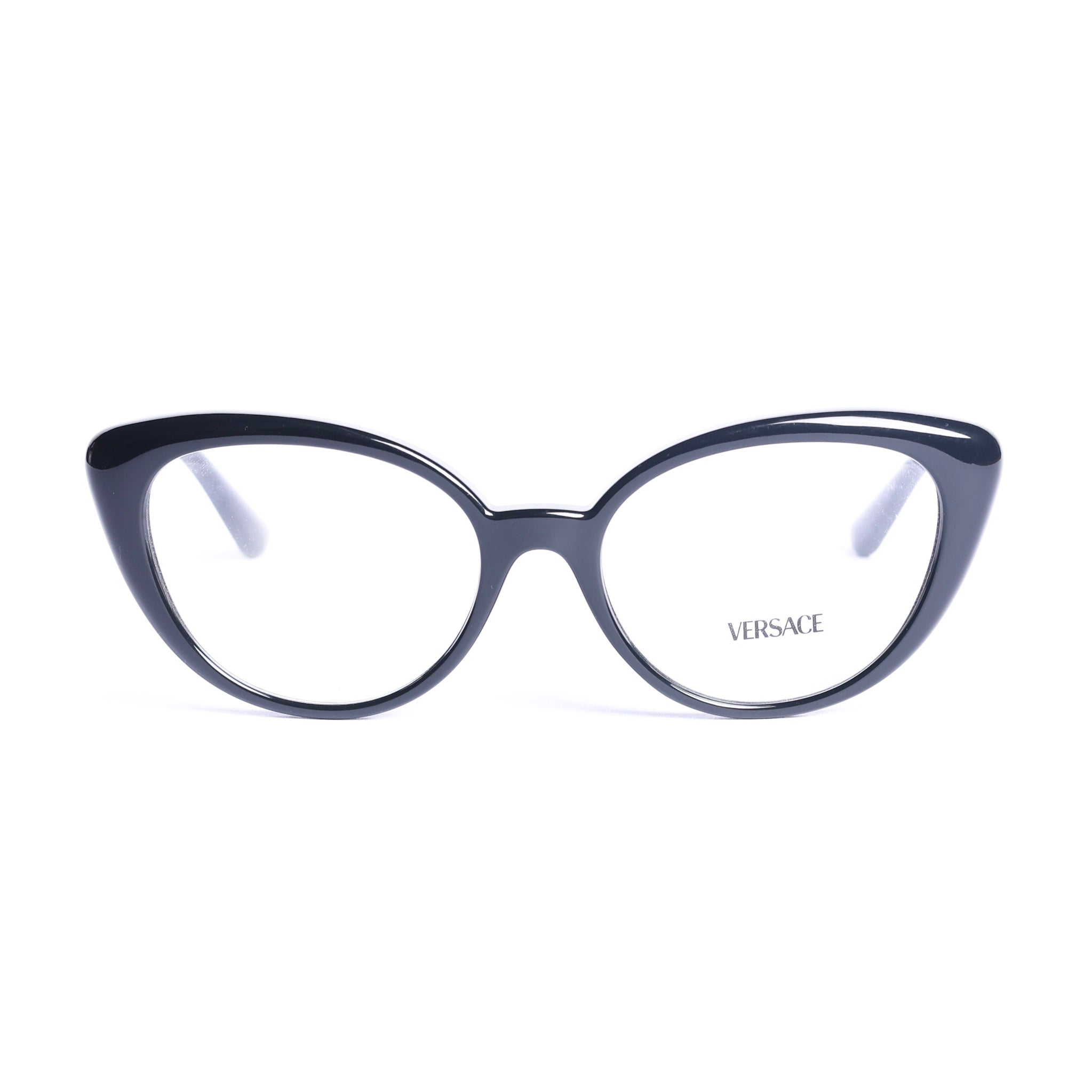 Oval Black Eyeglasses
