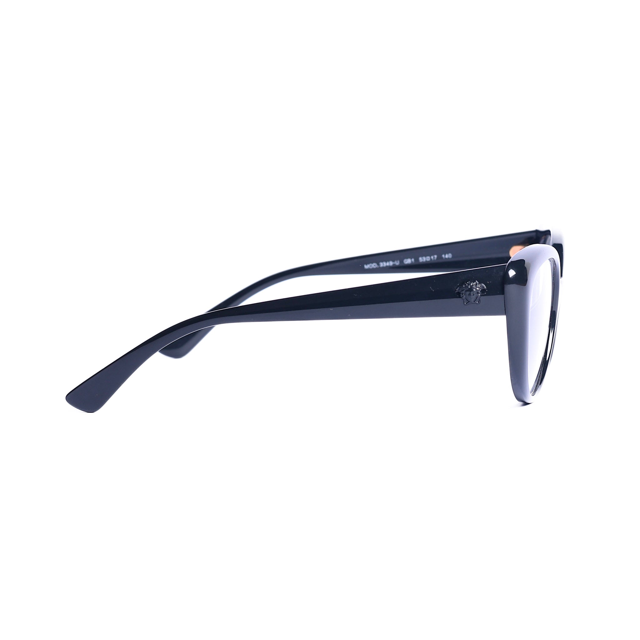 Oval Black Eyeglasses